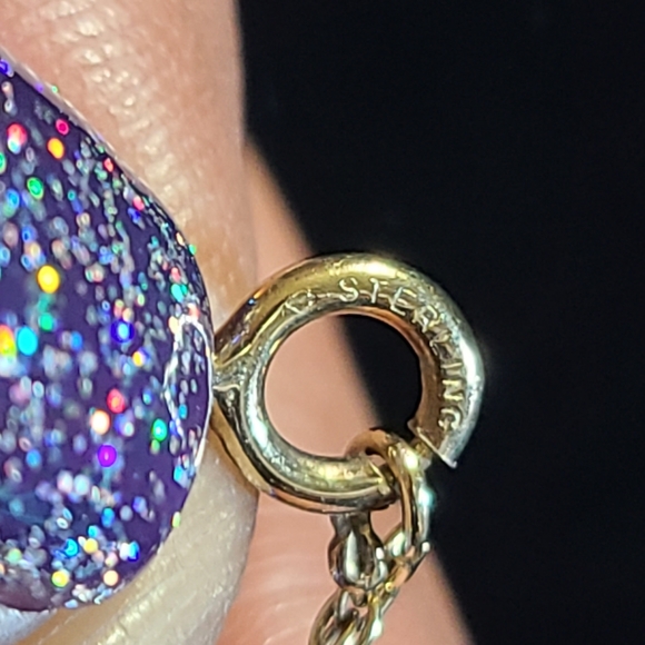 5.6ct Oval Pink Topaz Slide Pendant on approx. 18inch Rope Chain - Picture 3 of 8